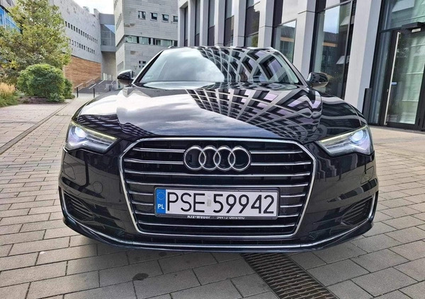 Audi A6 cena 72900 przebieg: 205000, rok produkcji 2015 z Brzeg małe 436